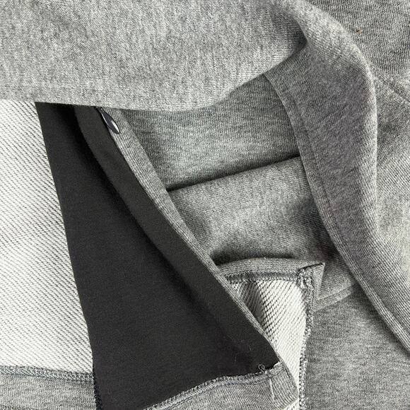 Nike Women Gray DriFit Yoga Workout Training‎ Tie Shirt Size M - Picture 4 of 6